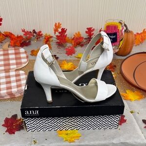 a.n.a Elegant White Heels